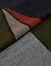 Load image into Gallery viewer, Blanket Scarf In Geometric Color Block
