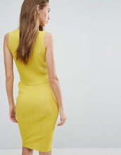 Load image into Gallery viewer, Missguided Ribbed Wrap Front Sleeveless Crop Top