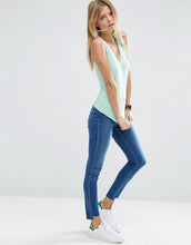 Load image into Gallery viewer, Tank with V-Neck and Panel Detail